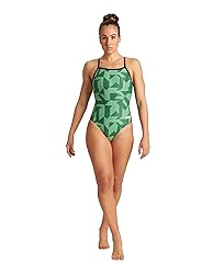 ARENA Puzzled Light Drop Back Women's One Piece