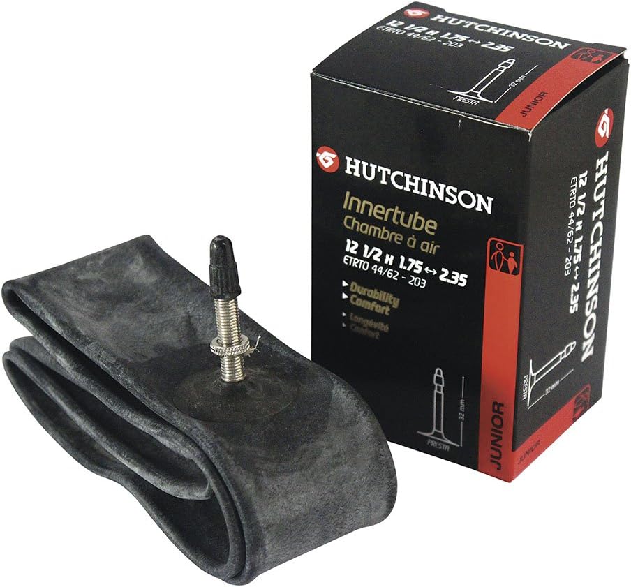 HUTCHINSON 26x1,70/2,35 Presta Inner Tube 2014 - valve Presta Size:26x1,70/2,35 (44-559 à 60-559), Black, 48 mm