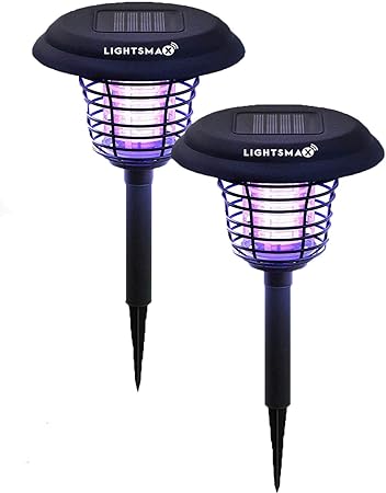 Amazon Com Lightsmax Solar Powered Light Mosquito And Insect