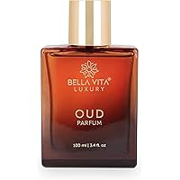 Bella Vita Luxury OUD PARFUM Intense Unisex Perfume for Men & Women with Carnation,Vanilla,Cedarwood|Woody,Oriental Long Last
