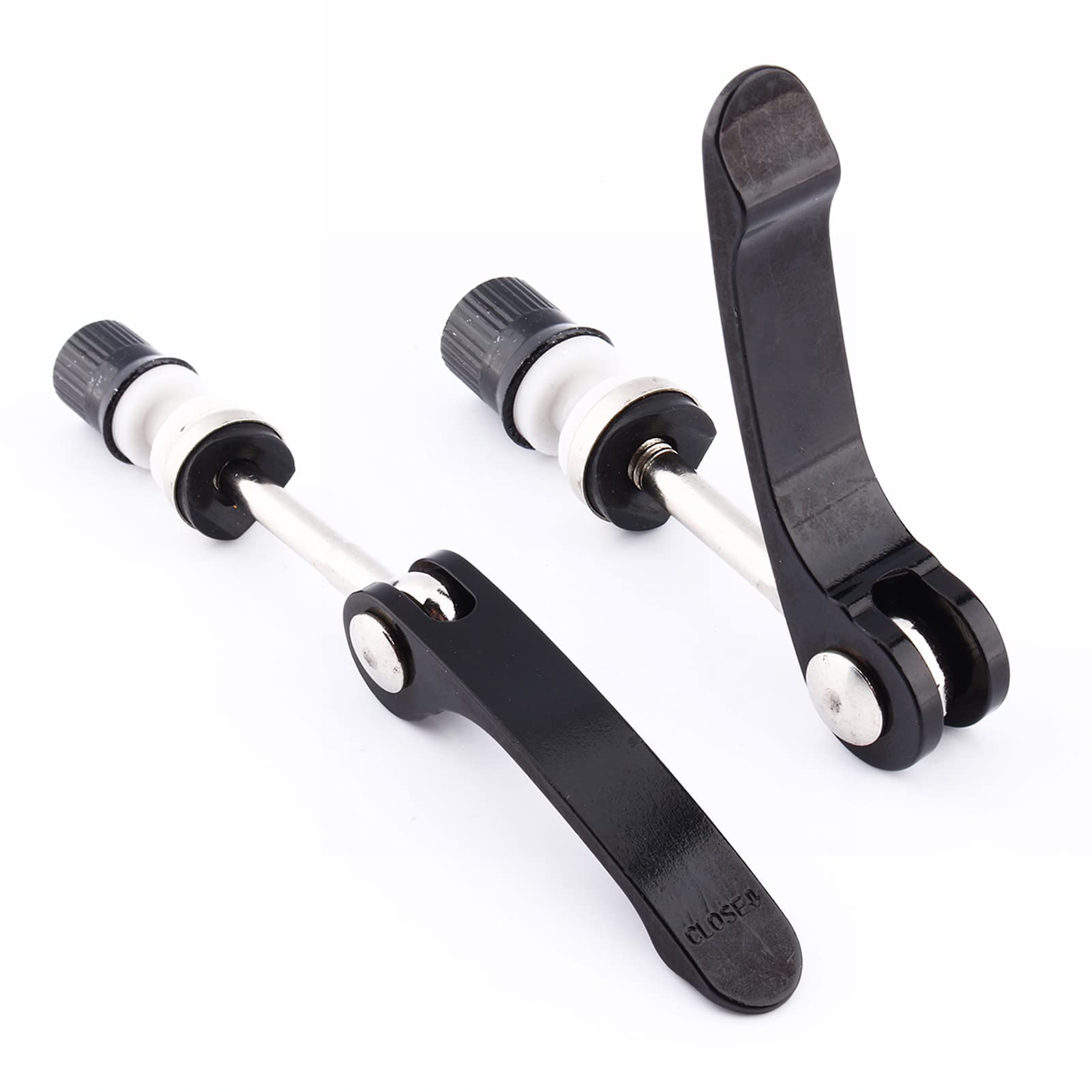 Bicycle Seatpost Clamp Aluminium Alloy Quick Release Bike Seat Post Clip Seatpost Skewer for Outdoor Cycling