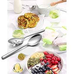 Enwinner Serving Spoons*2 Slot Spoons* 2 Forks *2
