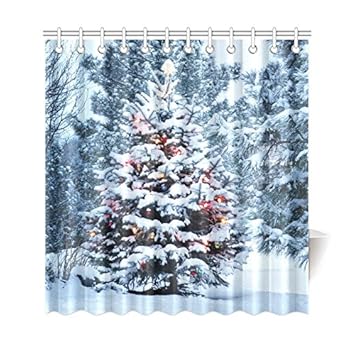 Bathroom Accessories Vancar Waterproof Bathroom Decor Custom Xmas