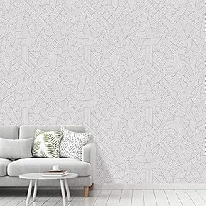 signwin Wall Mural Geometric Pattern Removable Self-Adhesive Wallpaper...
