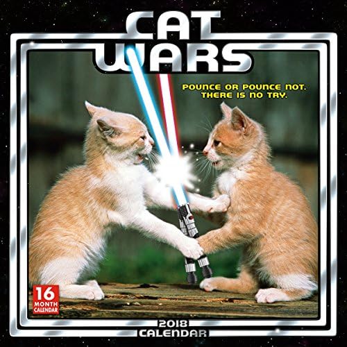 Cat Wars 2018 Wall Calendar (CA0115) Calendar – Wall Calendar, June 22, 2017