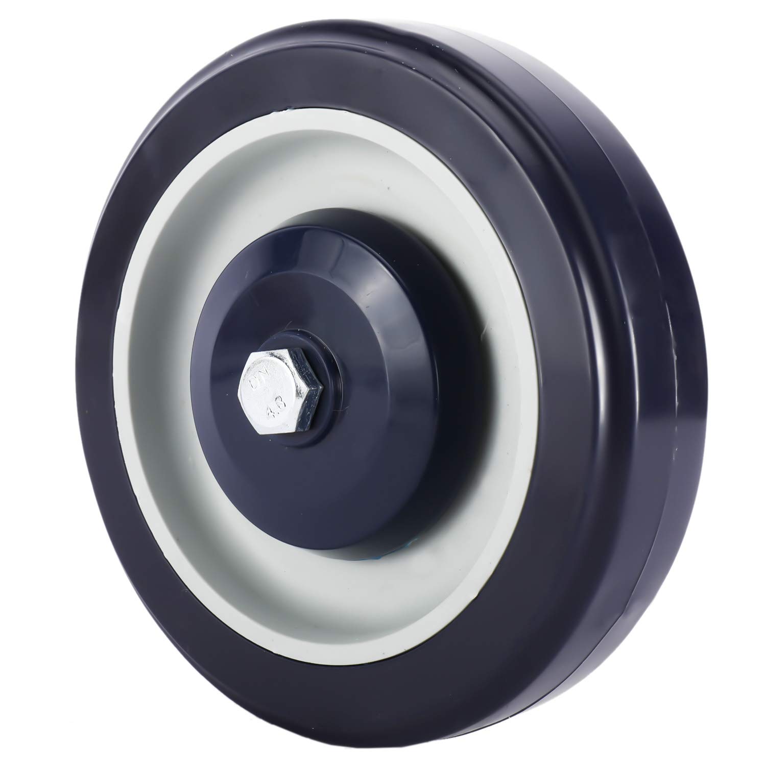Shopping Cart Replacement Wheels Kit 5inch Diameter Wheels with Axles