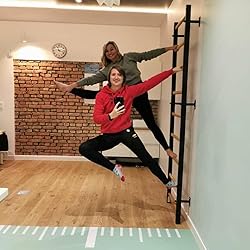 BenchK - Wooden Swedish Ladder Wall Stall Bar