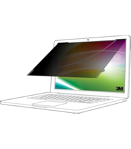 Amazon.com: 3M Bright Screen Privacy Filter for Apple MacBook Pro
