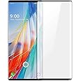 for LG Wing 3D Curved Screen Protector, (2PCS) Easy Install Anti-Bubble Ultra HD Screen Tempered Glass for LG Wing 5G 6.8 INCH