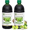 Pure Nutrition Noni Gold 2000ml (1000ml X Pack of 2) | Noni Juice Concentrate with Garcinia, Aloe Vera, Amla, Ashwagandha and Grape Seed Extract