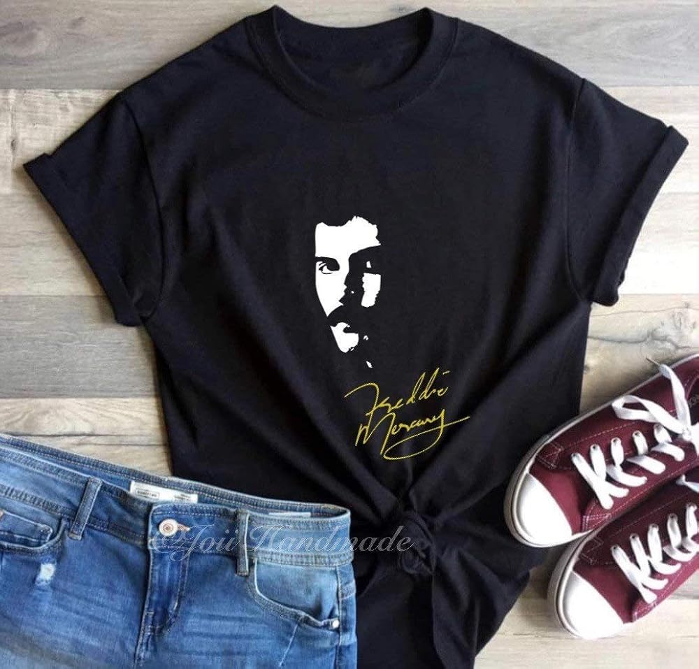 Freddy Mercury T Shirt Queen Tshirt Bohemian Rhapsody Freddy Mercury
