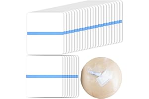 LUANERL Waterproof Shower Protector for Dialysis Catheter & Chemo Ports | 10x12 Inch Clear Adhesive Cover | Pack of 25 | Transparent Film for PD, PICC Line, Feeding Tube, Surgical Incisions