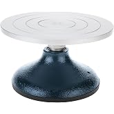 HighFree 7 inch Sculpting Wheel, Banding Wheel for Pottery | Heavy Duty Double-Sided Banding Wheel All Metal Construction Pottery Turntable with Ball Bearings, Pottery Wheel