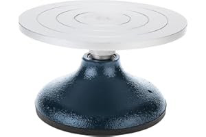 HighFree 7 inch Sculpting Wheel, Heavy Duty Banding Wheel All Metal Construction Turntable with Ball Bearings