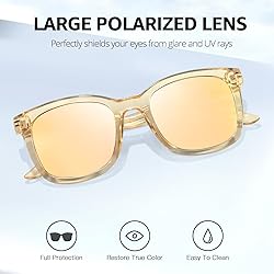 Myiaur Polarized Sunglasses for Women, Trendy Big