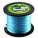 Handing Braided Fishing Line 8 Strands Super Strong PE Fishing Line for Saltwater and Fresh Water Surf Fishing Blue 500m/547yd 18-96lb Fishing Tackle