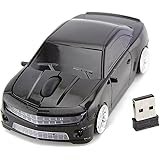 FASBEL for Chevrolet Camaro Sports Car Mouse Wireless Mice Computer Laptop PC Optical Mouse (Black)