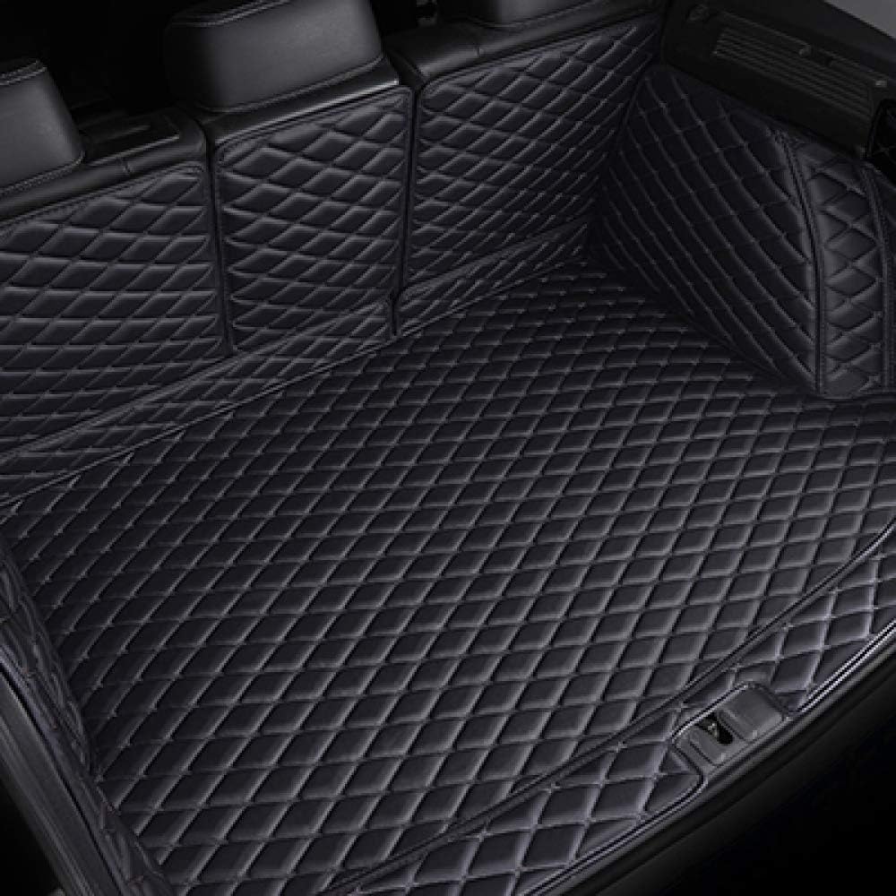 PXX Car Trunk Mat,for Skoda Kodiaq Yeti Spaceback Rapid Fabia Superb Octavia,Custom Car Trunk Mats All Models Auto Accessories Car Mats,All Black,China