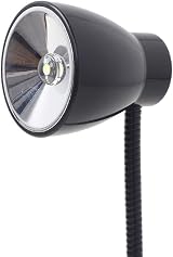 kenable USB Laptop Keyboard LED Night Light Flexible Neck On Off Switch Black 5V view 4