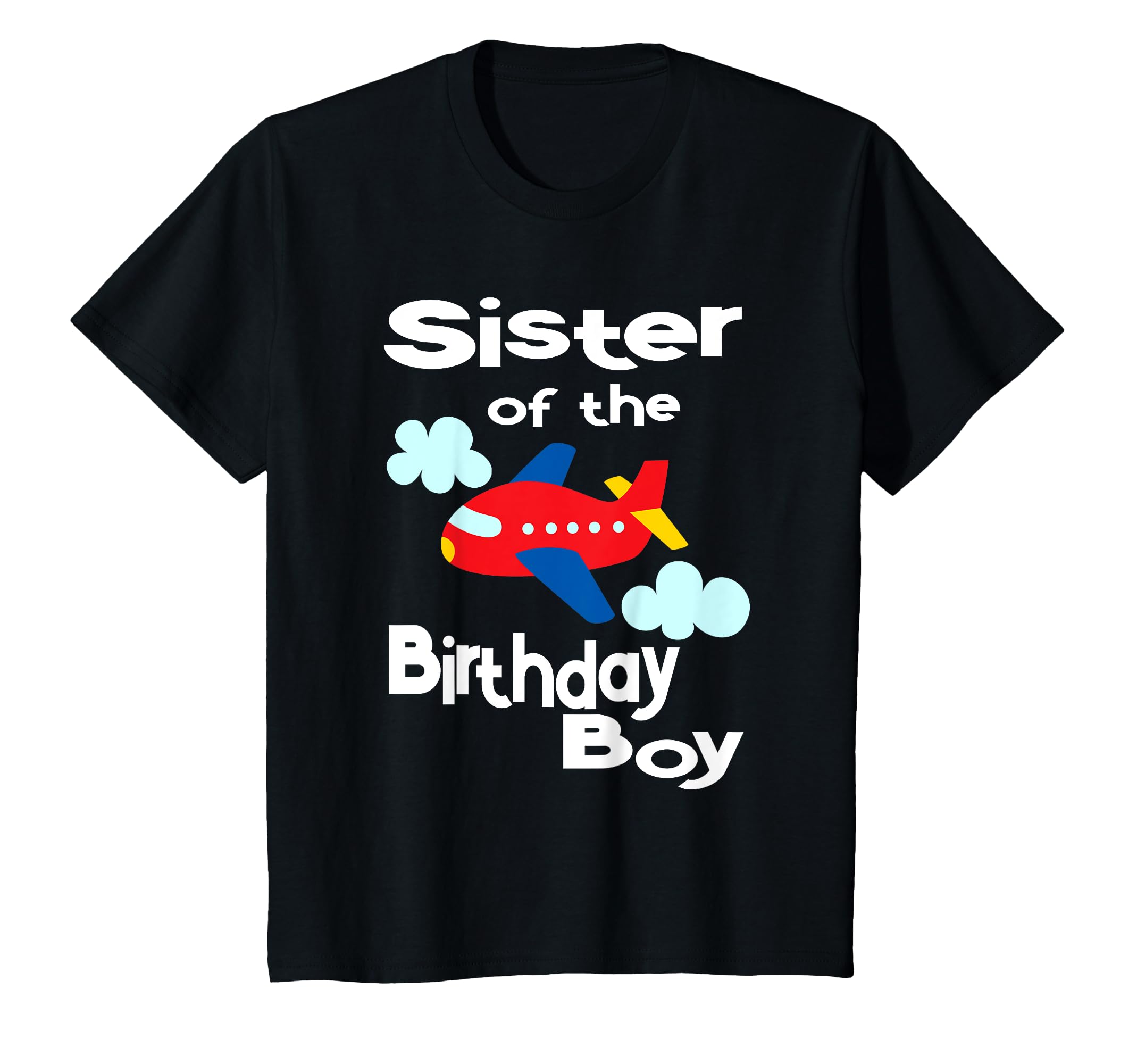 Photo 1 of ***SIMILAR PRODUCT***
Kids Airplane Birthday Party - Sister of the Birthday Boy T-Shirt