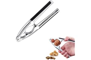 Nut Cracker Tool, Nut Shell Garlic Peeling Plier Peeler Tool, Multifunctional Handheld Walnut Clip, Nutcracker Zinc Alloy