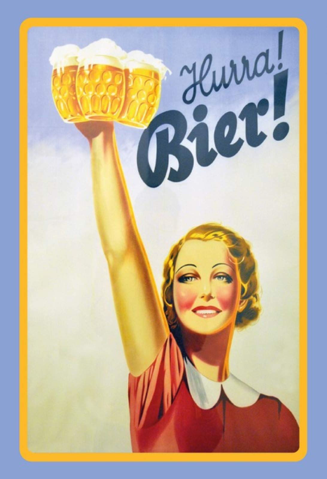 Schatzmix Tin-Plate Sign, Sheet metal, Multicoloured, 20 x 30 cm