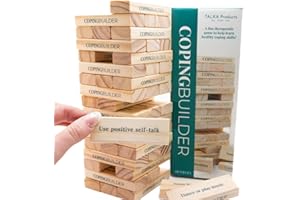 CopingBuilder - Coping Skills Games for Kids & Teens, SEL Tool for Elementary Students, Counseling & Therapy Game for Childre