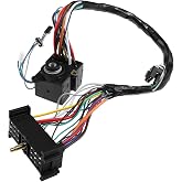 YAOPEI Starter Ignition Switch 5W1Z11572AA for GMC Chevrolet Escalade | For Chevy GMC C1500 K1500 1998-1999 C2500 C3500 1997-2000 K2500 K3500 1998-2000 Tahoe Yukon 1998-2002 Cadillac Escalade