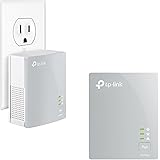 TP-Link AV600 Powerline Ethernet Adapter(TL-PA4010 KIT)- Plug&Play, Power Saving, Nano Powerline Adapter, Expand Home Network