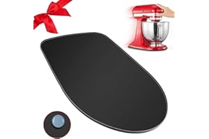 WHALEME Sliding Mat for KitchenAid Mixer - Metal Mixer Mover Slider Mat Compatible With KitchenAid 4.5-5qt Tilt-Head Stand Mixer, Mixer Sliding Tray