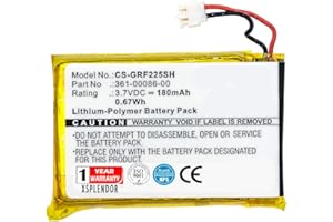 XSPLENDOR XPS Replacement Battery Compatible with Garmin Forerunner 225, Forerunner 235, Forerunner 630 PN 361-00086-00
