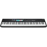 Novation Launchkey 88 [MK3] MIDI Keyboard Controller for Ableton Live, Black