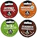 20-count Lavazza RIVO R-Cups Cups for Keurig Rivo Brewers Coffee Espresso Variety Pack featuring Lavazza Classico, Intenso, Delicato, and Decaf