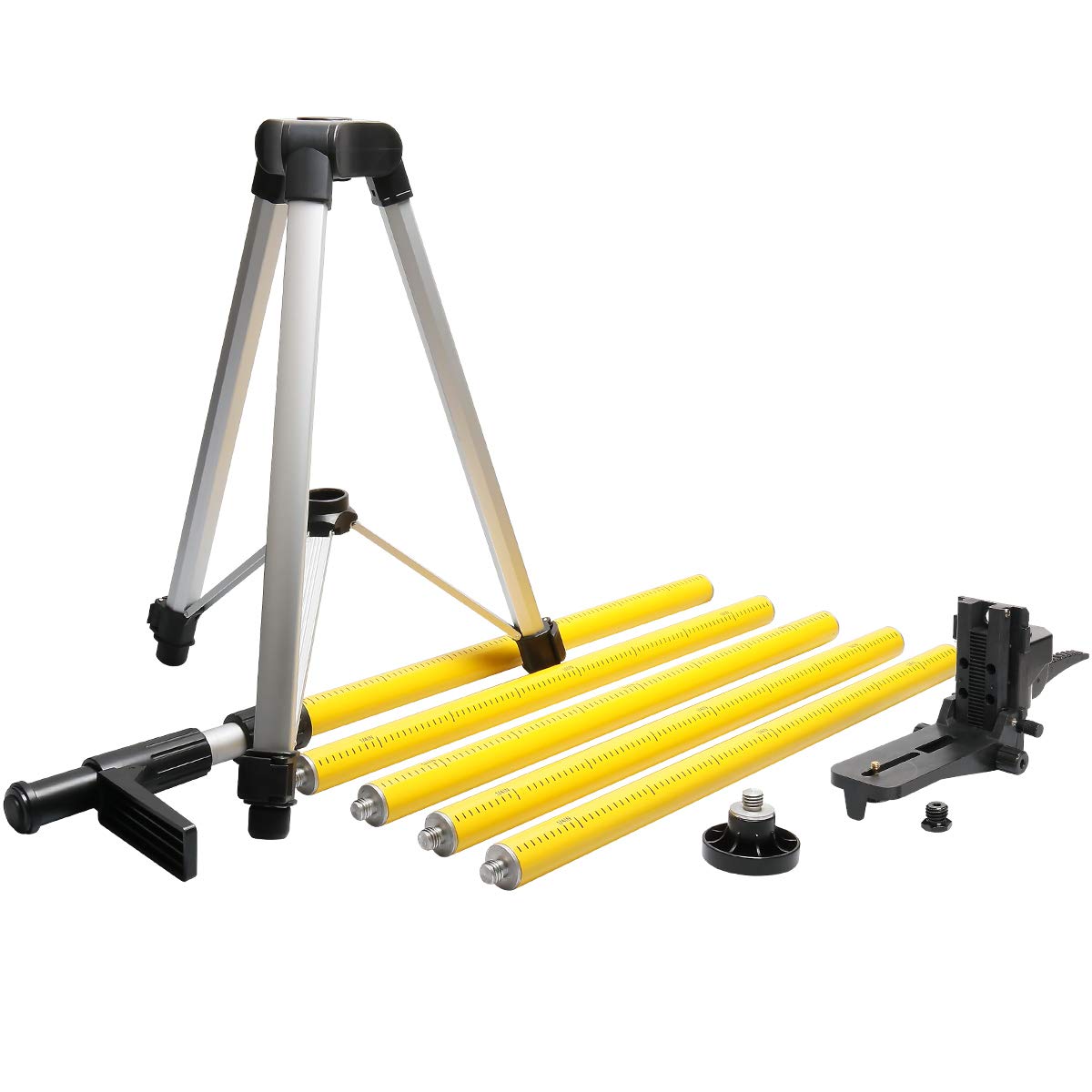 Huepar 12 Ft./3.7m Telescoping Pole with 1/4-Inch