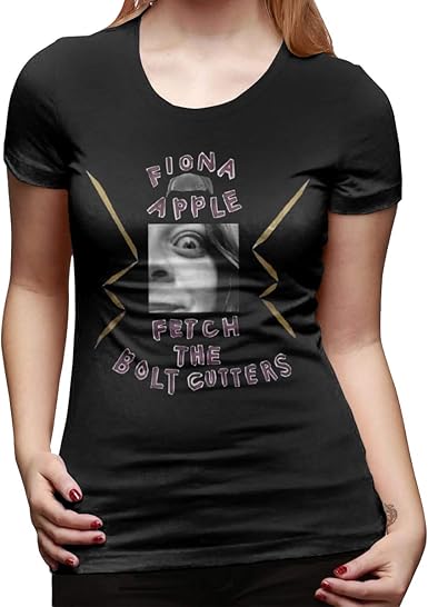 Fiona Apple Fetch The Bolt Cutters Fashion Women S Basic Short Sleeve T Shirt Black At Amazon Women S Clothing Store
