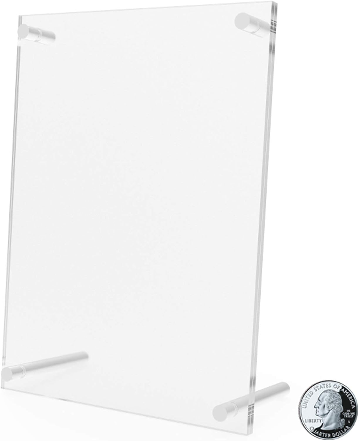FixtureDisplays 10 of Unit 4 x 6 Acrylic Sign Holder with