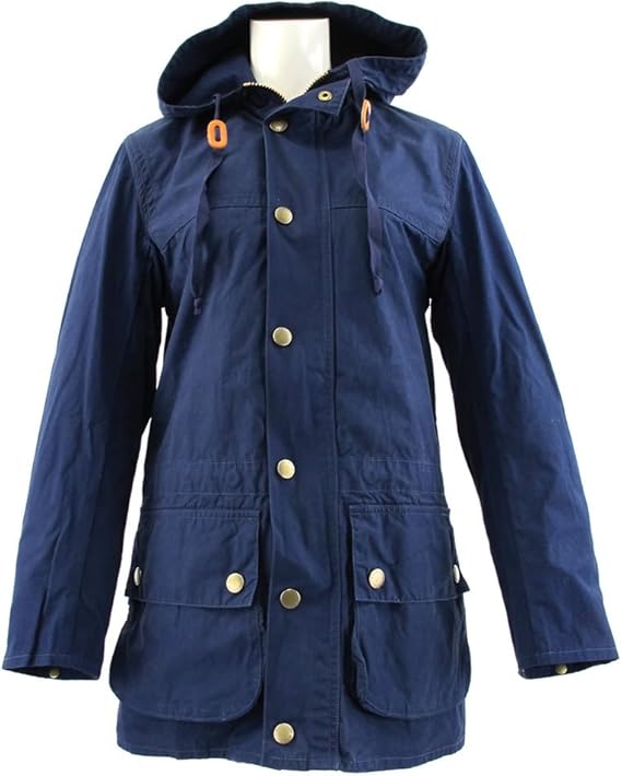 Amazon バブアー Barbour ダーハム コットンコート レディースサイズ オーバーダイ Mca01 Overdyed Sl Durham Fl 30 レディースm Navy コート ジャケット 通販