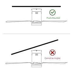 SMAAIR 52 Inch Smart Ceiling Fan with Lights and