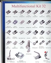 Amazon.com: Generic Pro 32pcs Domestic Sewing Machine Foot