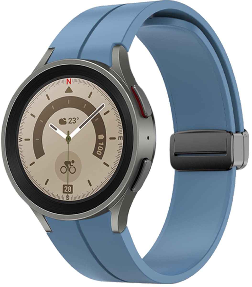BBZ for Galaxy watch7/watch FE Strap,20MM quick release Silicone Strap Compatible with Galaxy Watch 6/Galaxy Watch 5 40mm 44mm /Galaxy Watch 4 40mm 44mm /Galaxy Watch 4 Classic 42mm 46mm/Watch 3 41mm — image 1
