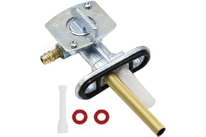 Anxingo Petcock Gas Fuel Tank Switch, Fuel Valve Petcock, Fuel Gas Switch Valve Petcock Replacement for Yamaha Grizzly YFM 60