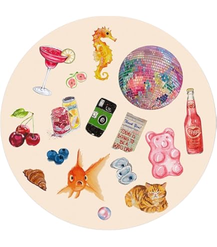 Disketp Cute Puppy Small Mouse Pad 7.9x7.9 Inches,Washable Round Mousepad For Office Laptop Computer Non Slip Rubber Base Pads Wireless 68463222 7a7d 423a 95ba 546cec9fac82.7637a2d95bdbd9c3e5498c473c88b1ca - View #11