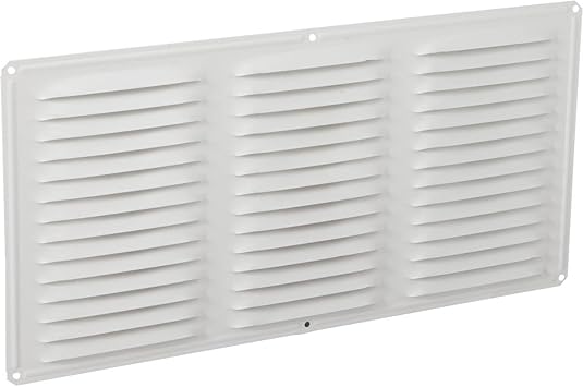 Air Vent Undereave Vent 16 X 8 56 Sq In Of Net Free Area 15 X 7 Opening Aluminum White Roof Vents Amazon Com