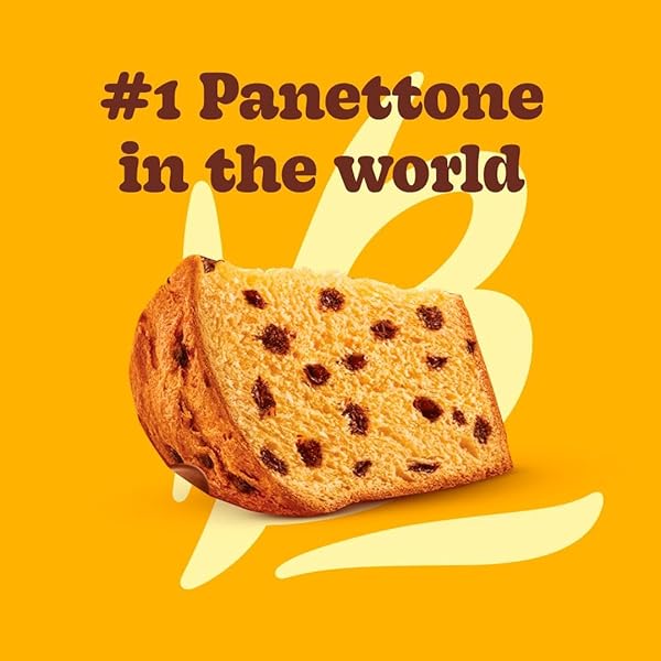 BAUDUCCO MINI PANETTONE WITH CHOCOLATE CHIPS, MOIST & FRESH, TRADITIONAL ITALIAN RECIPE, ITALIAN TRADITIONAL HOLIDAY CAKE 2.8OZ (PACK OF 1)
