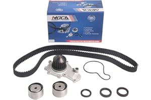 MOCA AUTOPARTS MOCA Timing Belt Water Pump Kit Fits 1995-1999 Dodge Avenger Neon & Chrysler Sebring & Mitsubishi Eclipse 2.0L