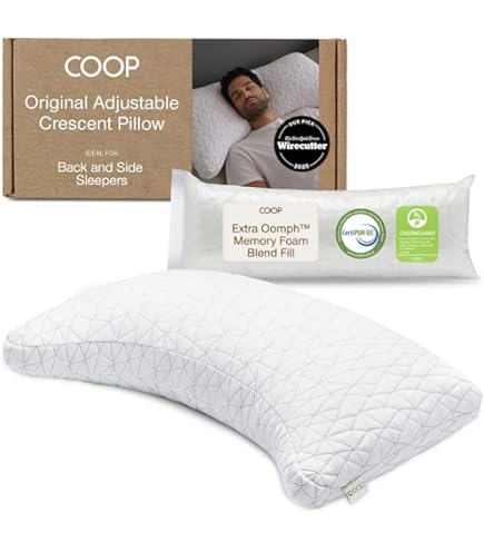 Amazon.com: TEMPUR 50022-90 Sonata Pillow, Size M, (W x D x H