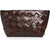 Loeffler Randall Women's Wide Square Woven Clutch