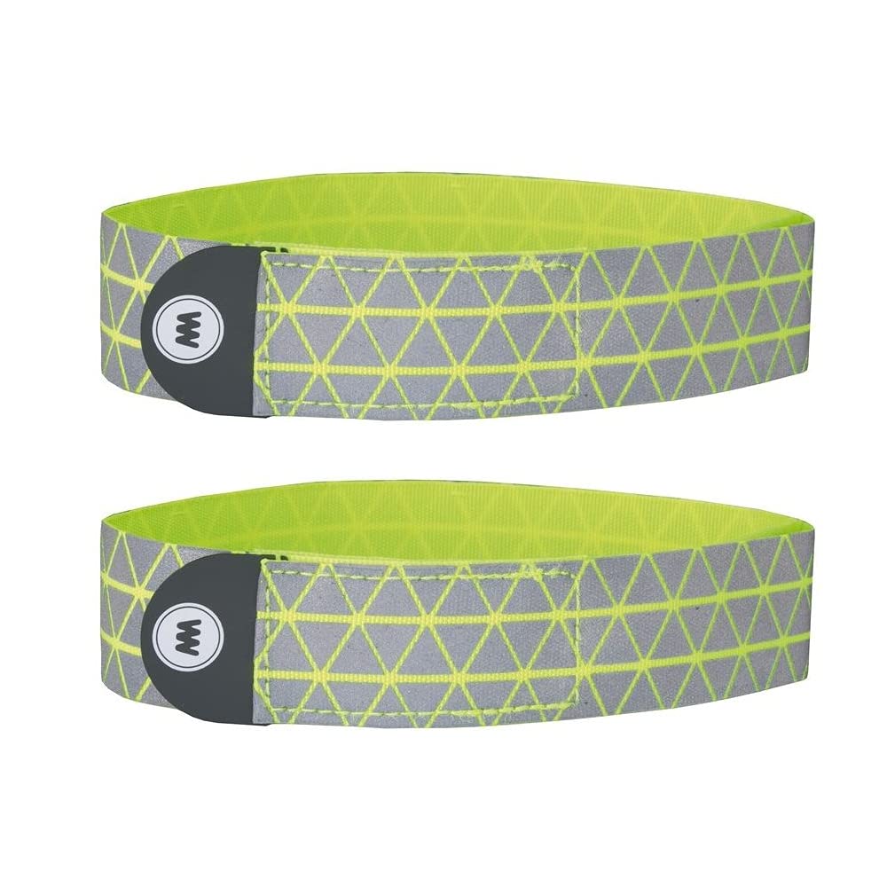Wowow RYU Reflective Tape with Velcro Fastening 37 x 2.5 cm Yellow