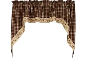 The Country House Collection Country House Collection 99543 Lancaster Berry Lined Swag, 36-inch