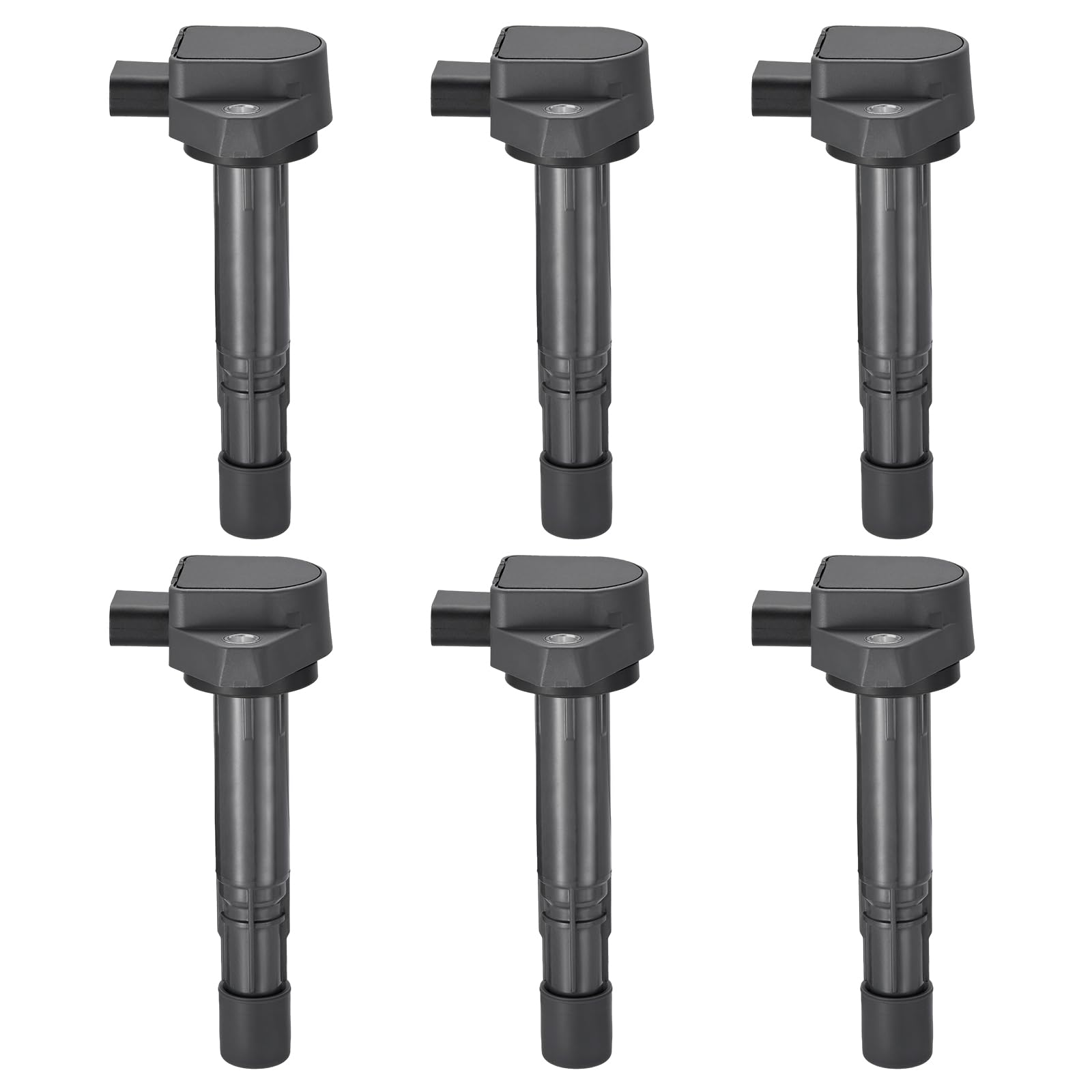 BDFHYK Ignition Coil Packs Compatible with Acura EL MDX, Compatible with Honda Civic Pilot Ridgeline 1.7L 3.5L 3.7L l4 V6, Coil for UF400 C1460 5C1451 E1012 E340 E420 52-1789 IC520 Set of 6 Image